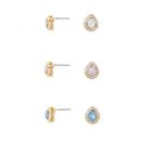 Bijuterii Femei Forever21 Faux Gem Stud Set Whitepink