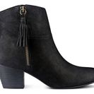 Incaltaminte Femei Nine West Hannigan Nubuck Western Bootie Black