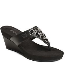 Incaltaminte Femei Aerosoles Air Light Wedge Sandal Black