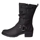 Incaltaminte Femei Hush Puppies Emelee Overton Black Leather