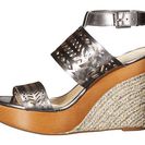 Incaltaminte Femei LAUREN Ralph Lauren Georgina New Silver Metallic Kidskin