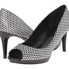 Incaltaminte Femei Nine West Gelabelle BlackWhite Leather