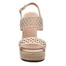 Incaltaminte Femei GC Shoes Katie Wedge Sandal Nude