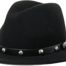 Ralph Lauren Fedora Wool Hat Black