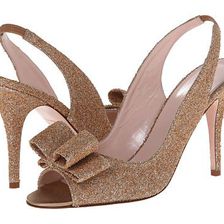 Incaltaminte Femei Kate Spade New York Celeste NaturalSilver Glitter Cork