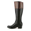 Incaltaminte Femei Unisa Tereza Wide Calf Riding Boot BlackBrown