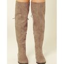 Incaltaminte Femei Forever21 Faux Suede Knee-High Boots Tan