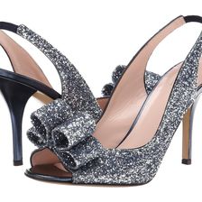 Kate Spade New York Charm Heel Blue Bicolor Glitter