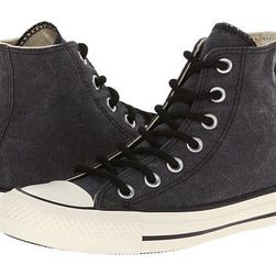 Incaltaminte Femei Converse Chuck Taylorreg All Starreg Washed Canvas Hi Black 2