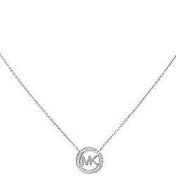Michael Kors Silver-Tone Logo Pendant MKJ4733040 N/A