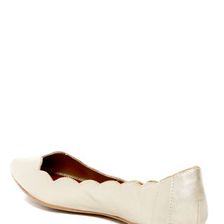 Incaltaminte Femei MIA Amari Scalloped Flat SOFT GOLD