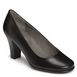 Incaltaminte Femei Aerosoles Major Role Pump Black Leather