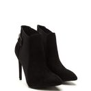 Incaltaminte Femei CheapChic Hide And Chic Pointed Stiletto Booties Black