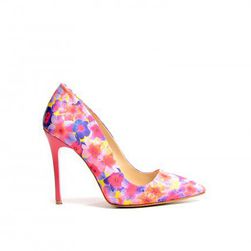 Pantofi Flower Roz 2