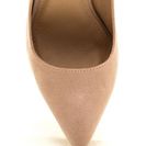 Incaltaminte Femei CheapChic Head To Toe Faux Suede Pumps Nude