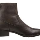 Incaltaminte Femei Frye Ruby Short Back Zip Charcoal Smooth Vintage Leather
