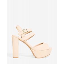 Incaltaminte Femei CheapChic Now Or Never Platform Nude