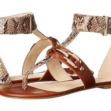 Incaltaminte Femei Nine West Sheenagh Natural MultiCognac Reptile