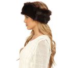 Accesorii Femei UGG Layna Long Pile Headband Snood Chocolate