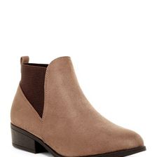 Incaltaminte Femei Legend Footwear Eve Short Chelsea Bootie Taupe