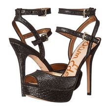 Incaltaminte Femei Sam Edelman Nadine Black Glitz