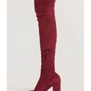 Incaltaminte Femei CheapChic Tall Tale Over-the-knee Chunky Boots Wine