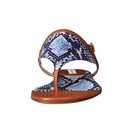 Incaltaminte Femei Diane Von Furstenberg Myrna Brandy VacchettaBlue Multi Python Print Fabric