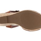 Incaltaminte Femei Steve Madden Eda Wedge Sandal Cognac