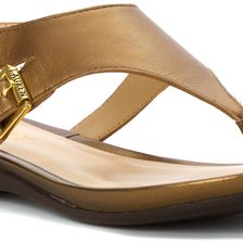 Ralph Lauren Kasia Gold Pearlized Nappa