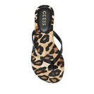 Incaltaminte Femei GUESS Kassie Thong Sandals leopard print