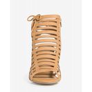 Incaltaminte Femei CheapChic Server Cocktail Nights Bootie Cognac