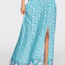 Fustă maxi cu buzunare 