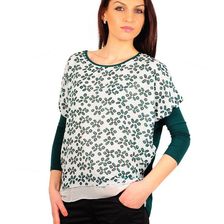 Bluza femei, verde, Place of Happiness, RVL