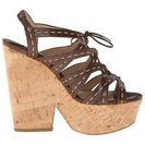 Incaltaminte Femei Michael Kors Bretta Runway Nutmeg Smooth CalfCork