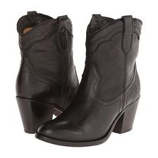 Incaltaminte Femei Frye Tabitha Pull On Short Black Washed Antique Pull Up