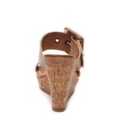 Incaltaminte Femei 2 Lips Too Too Fanesse Wedge Sandal Cognac