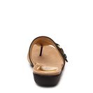 Incaltaminte Femei Ralph Lauren Collection Ralph Lauren Krystal Wedge Sandal Black