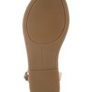 Incaltaminte Femei Lucky Brand Aubree Ankle Strap Flat Sandal BLUSH SUEDE