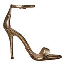 Incaltaminte Femei Michael Kors Jacqueine Runway Pale Gold Specchio Genuine Snake