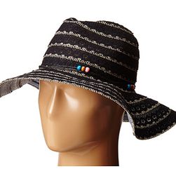 Accesorii Femei Betsey Johnson Lace Panama Hat Black