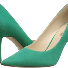 Nine West Jackpot Green Suede
