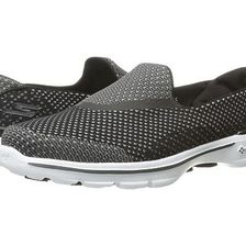 Incaltaminte Femei SKECHERS Go Walk 3 - Go Knit BlackWhite
