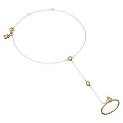 Bijuterii Femei Rebecca Minkoff Handchain Bracelet Gold Toned