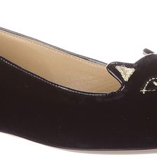 Charlotte Olympia Ballerinas Kitty Black