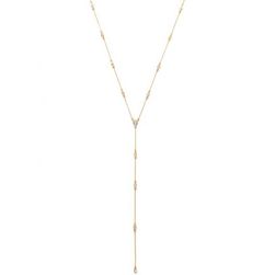 Bijuterii Femei Forever21 Rhinestone Drop Necklace Goldclear