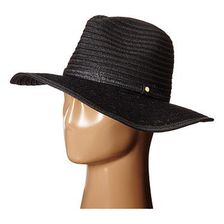 Accesorii Femei BCBGeneration Lace Brim Panama Hat Black