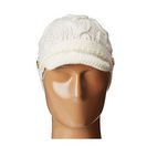 Accesorii Femei Michael Kors Cable Knit Peak Hat with Knit Brim Cream