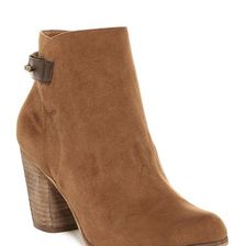 Incaltaminte Femei Abound Loren Bootie COGNAC-BROWN FAUX SUEDE