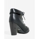 Incaltaminte Femei CheapChic Cheek-05v Free Falling Bootie Black