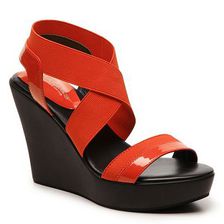 Incaltaminte Femei Charles by Charles David Pert Wedge Sandal Coral
